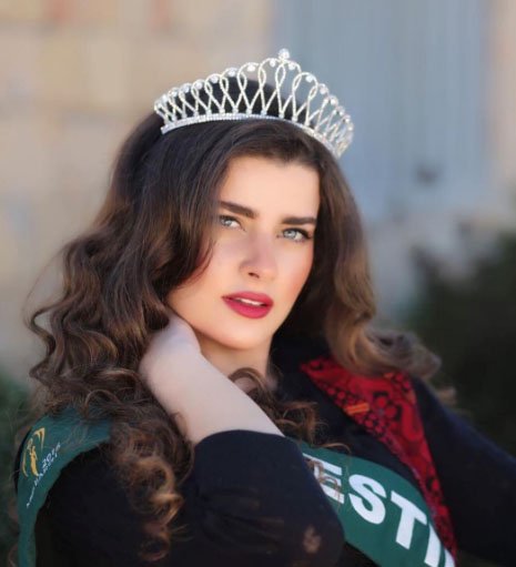 ملكة جمال فلسطين تشعل موقع انستغرام بجمالها!-6