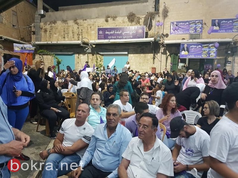 اجتماع انتخابي لعلي سلّام يتحوّل إلى مهرجان في سوق الناصرة-3