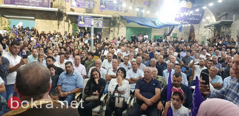 اجتماع انتخابي لعلي سلّام يتحوّل إلى مهرجان في سوق الناصرة-5