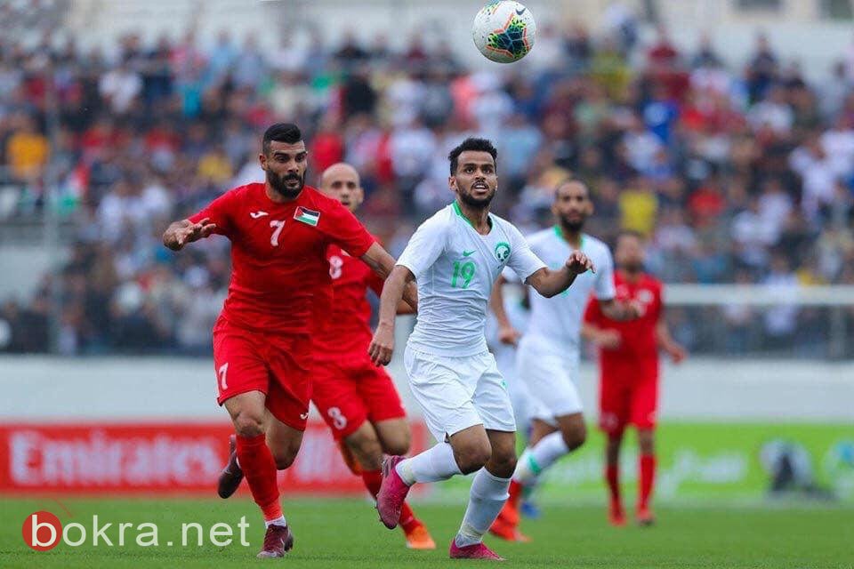 صور: انتهاء مباراة المنتخب الفلسطيني وضيفه السعودي بالتعادل السلبي -3