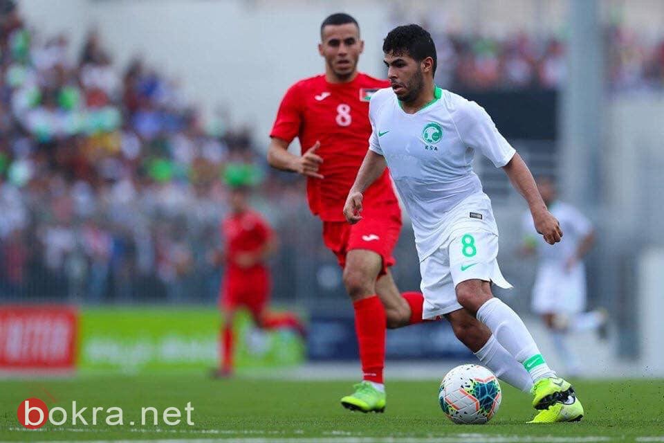 صور: انتهاء مباراة المنتخب الفلسطيني وضيفه السعودي بالتعادل السلبي -5
