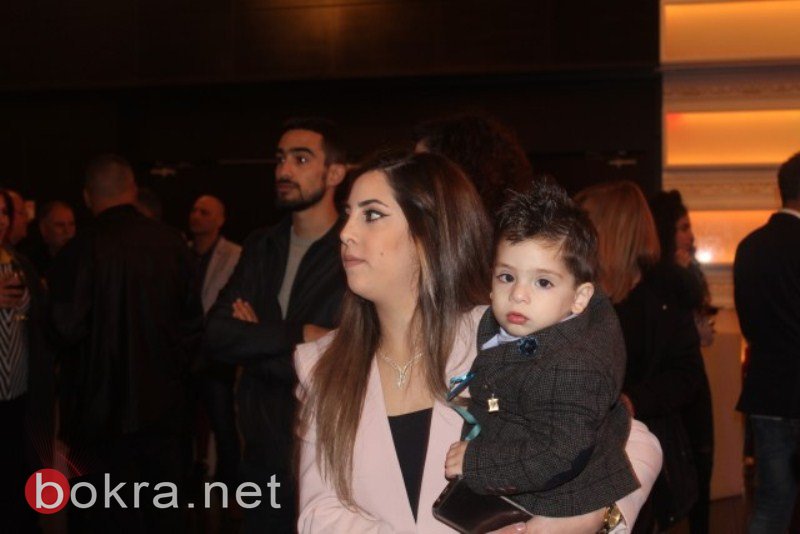 ساهر عوكل خلال حفل استقباله يعلن عن تبرعه بنصف الجائزة لمركز سرطان الأطفال في لبنان-19