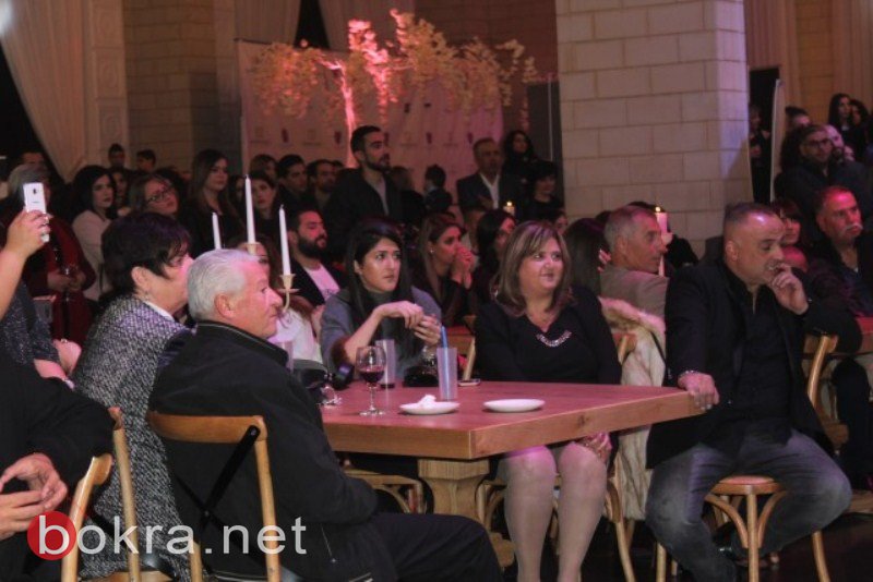 ساهر عوكل خلال حفل استقباله يعلن عن تبرعه بنصف الجائزة لمركز سرطان الأطفال في لبنان-88