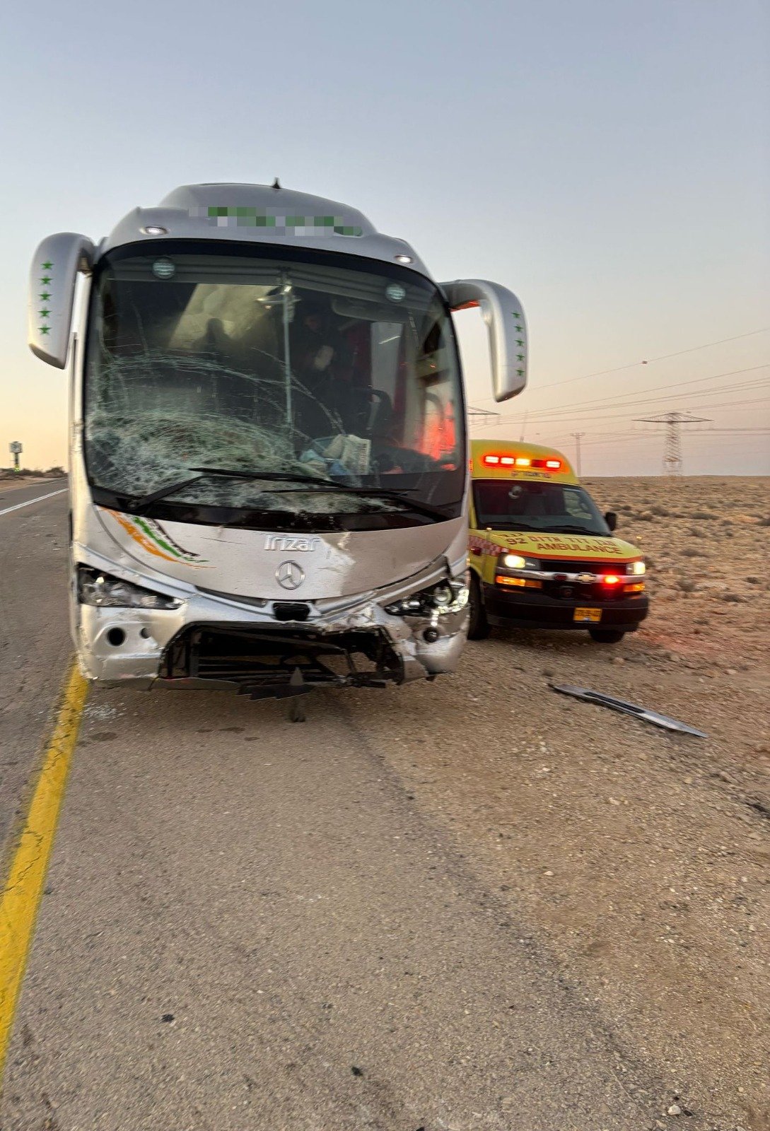 النقب: مصرع شخص (75 عاما) جراء تعرضه لحادث طرق بالقرب من "متسبي ريمون"-0