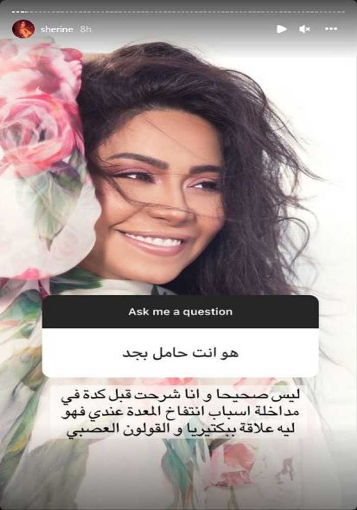 شيرين عبد الوهاب تحسم الجدل حول حملها- (صورة)-0