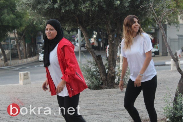 مبادرة "أنا امرأة أنا أختار" .. في نشاط رياضي بجانب "ستوديو بكرا انتخابات" في الناصرة-5