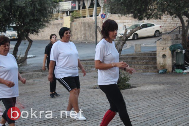 مبادرة "أنا امرأة أنا أختار" .. في نشاط رياضي بجانب "ستوديو بكرا انتخابات" في الناصرة-19