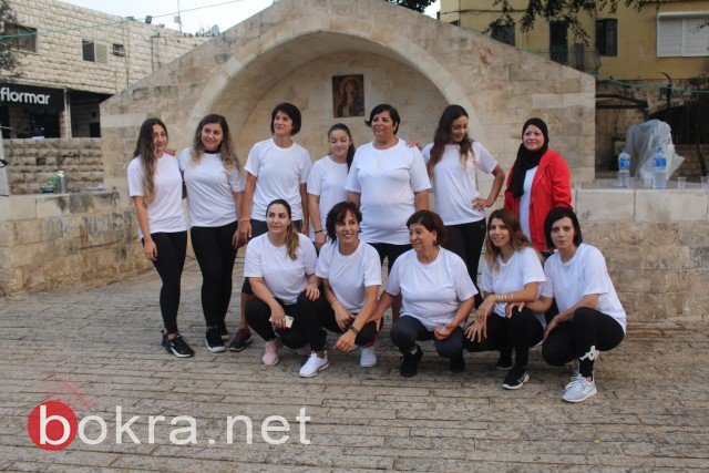 مبادرة "أنا امرأة أنا أختار" .. في نشاط رياضي بجانب "ستوديو بكرا انتخابات" في الناصرة-21