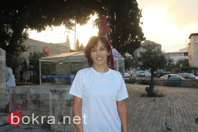 مبادرة "أنا امرأة أنا أختار" .. في نشاط رياضي بجانب "ستوديو بكرا انتخابات" في الناصرة-28