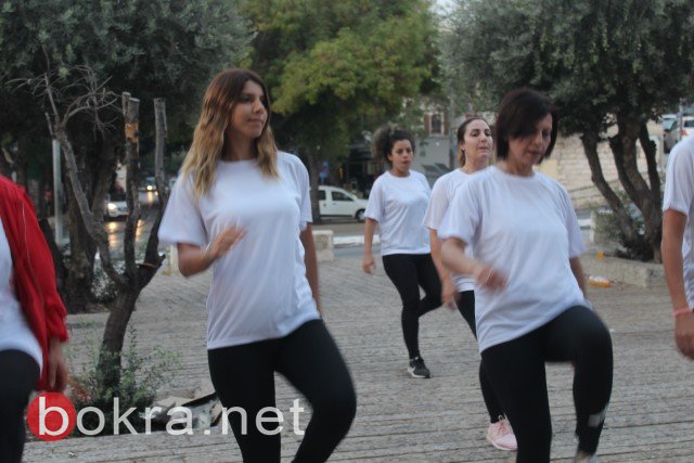 مبادرة "أنا امرأة أنا أختار" .. في نشاط رياضي بجانب "ستوديو بكرا انتخابات" في الناصرة-34