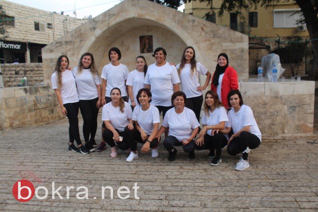 مبادرة "أنا امرأة أنا أختار" .. في نشاط رياضي بجانب "ستوديو بكرا انتخابات" في الناصرة-41