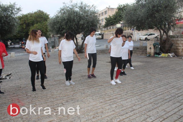 مبادرة "أنا امرأة أنا أختار" .. في نشاط رياضي بجانب "ستوديو بكرا انتخابات" في الناصرة-43