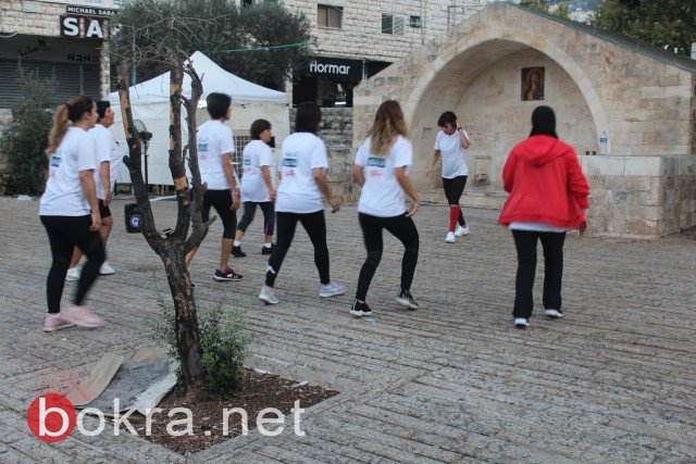 مبادرة "أنا امرأة أنا أختار" .. في نشاط رياضي بجانب "ستوديو بكرا انتخابات" في الناصرة-46