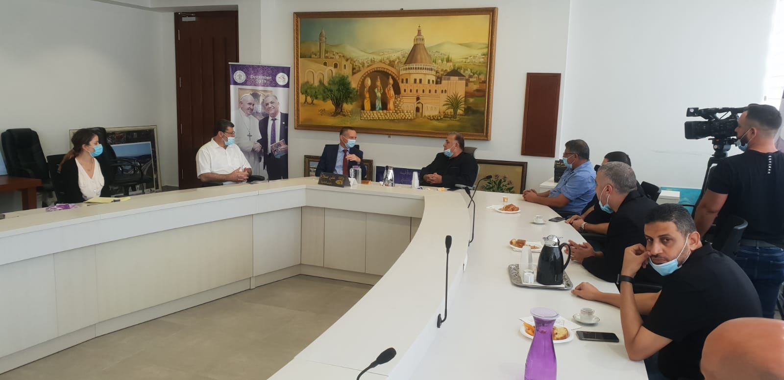 وزير العلوم والتكنولوجيا والفضاء  يزور بلدية الناصرة-0