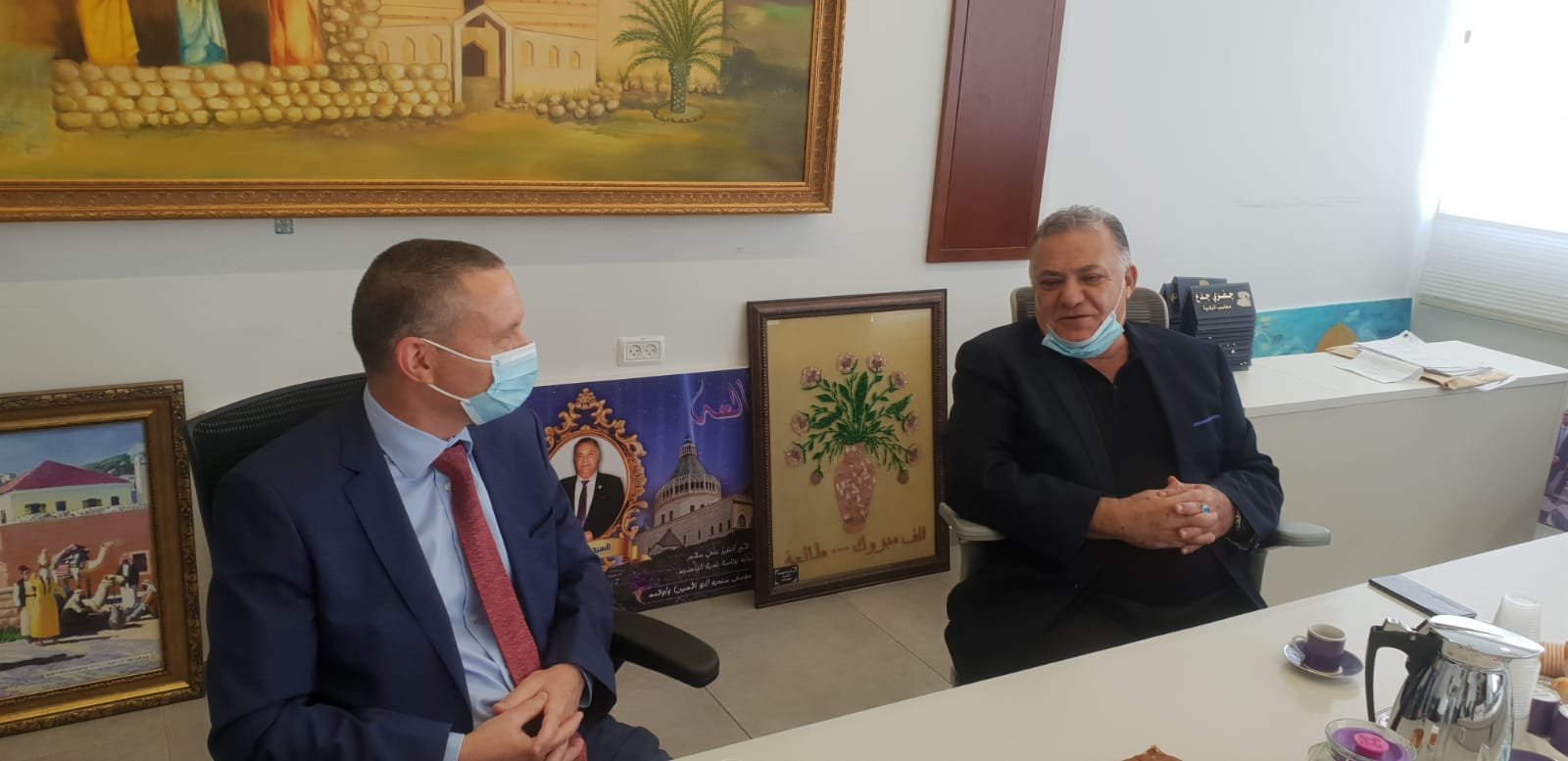 وزير العلوم والتكنولوجيا والفضاء  يزور بلدية الناصرة-3