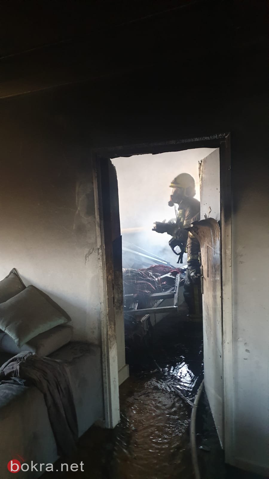 أم الفحم: اندلاع حريق داخل شقة سكنية دون اصابات-3