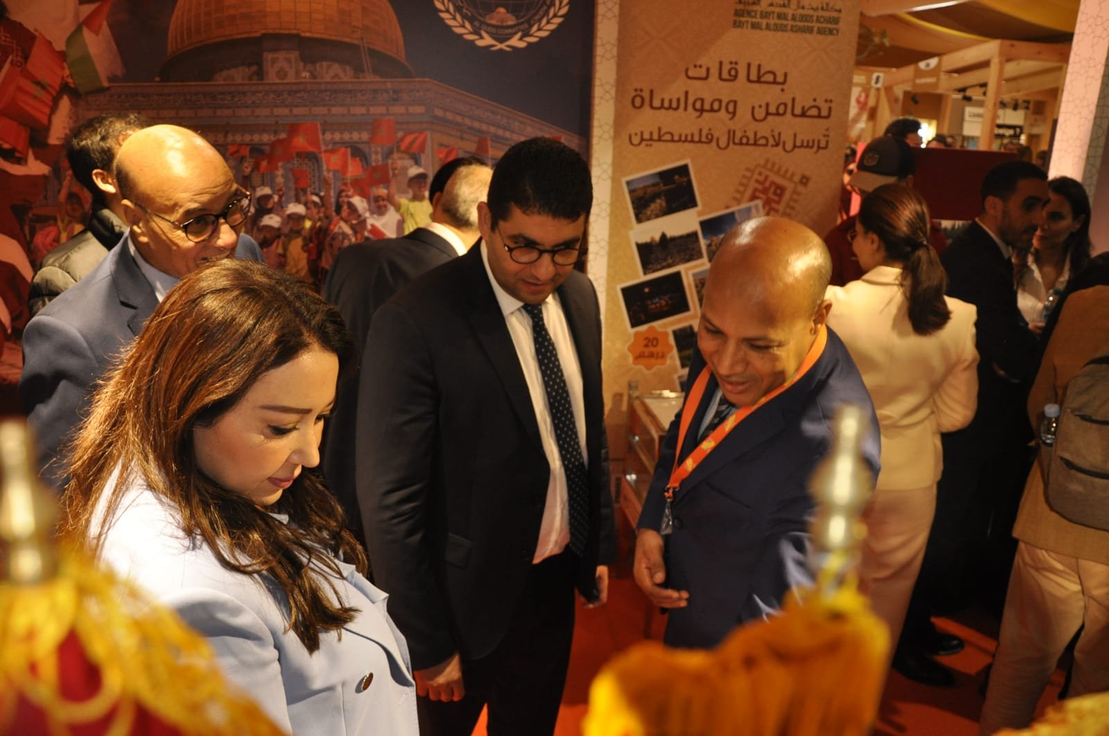 وكالة "بيت مال القدس تقدم "رحلة الطفولة المقدسية إلى الديار المغربية" في معرض الدار البيضاء الدولي لكتاب الطفل والشباب-0
