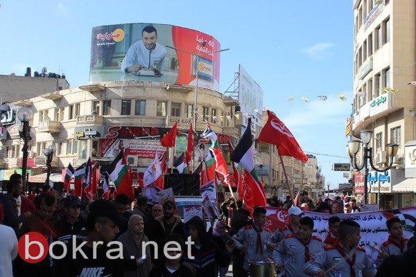 الجبهة الشعبية تحيي انطلاقتها بمسيرة جماهيرية حاشدة في نابلس-11