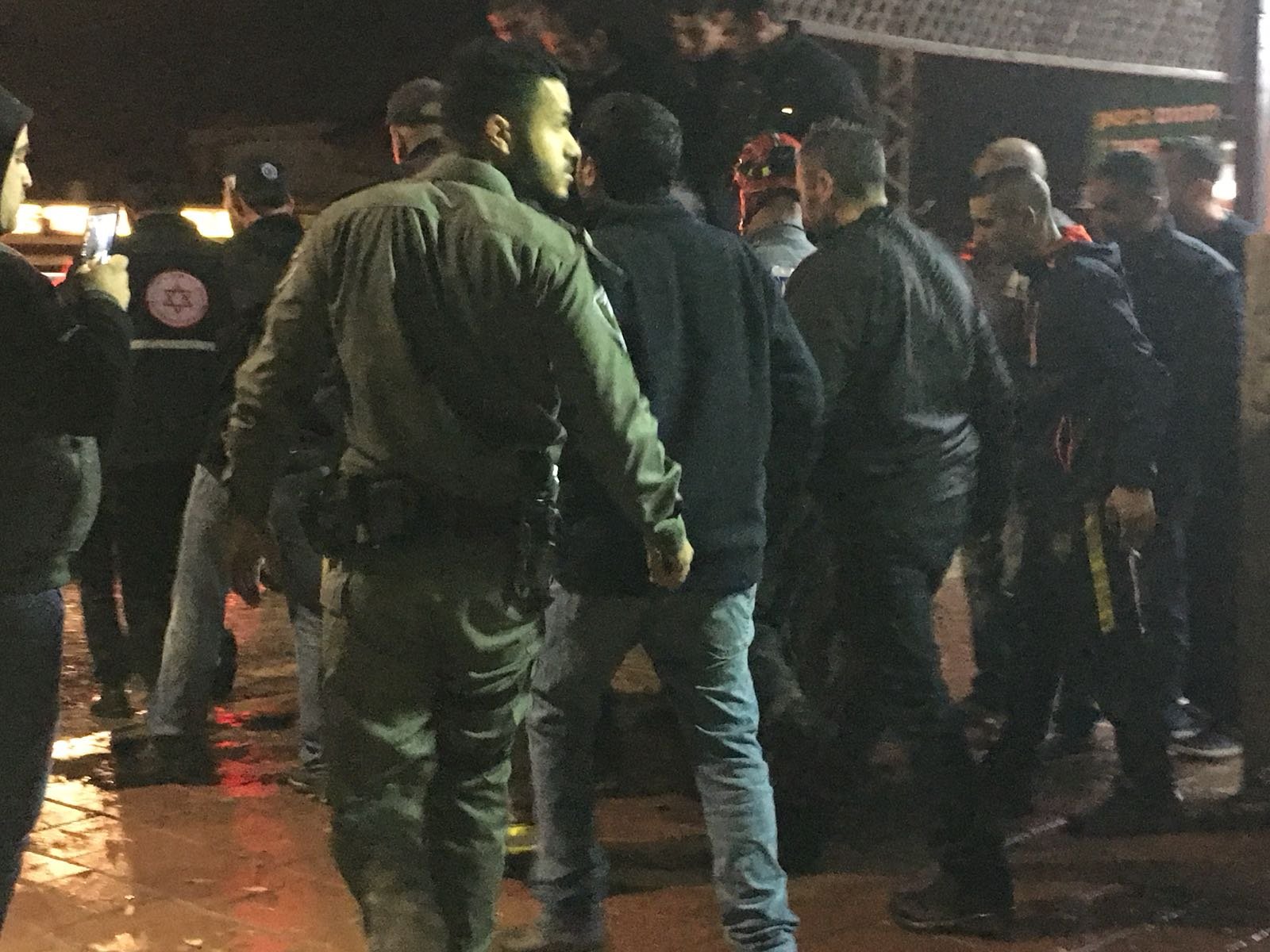 كفرقاسم : اصابة فلسطيني و شرطي في ملاحقة بوليسية ليلية-2