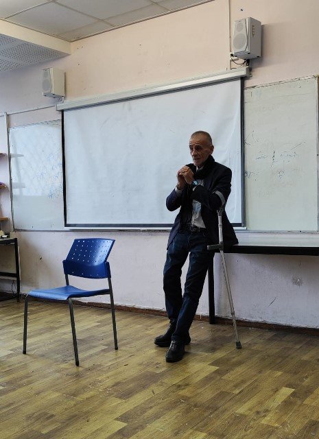 الاتّحاد العام للكتّاب الفلسطينيّين - الكرمل 48 يشارك في إحياء يوم اللغة العربية في مدرسة الكرمة في حيفا-14