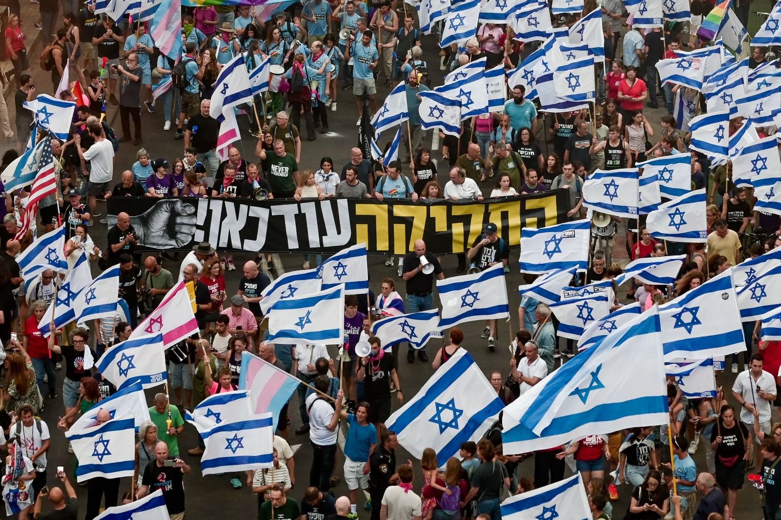 للإسبوع الـ 24 وبمشاركة ليبرمان: اسرائيليون ضد الإصلاح القضائي في أكثر من 150 موقعًا-3