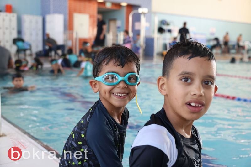 أكثر من 400 طفل في دورات سباحة تابعة للمركز الجماهيري رهط خلال العطلة الصيفية-14