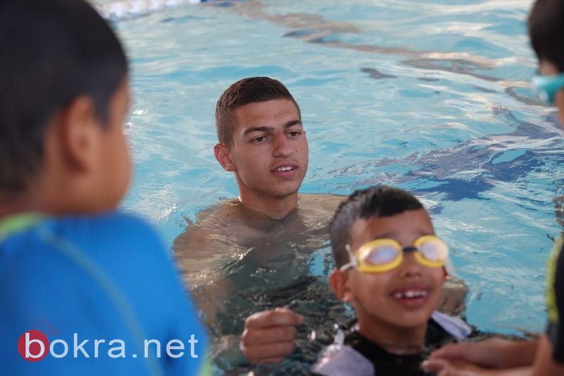 أكثر من 400 طفل في دورات سباحة تابعة للمركز الجماهيري رهط خلال العطلة الصيفية-15