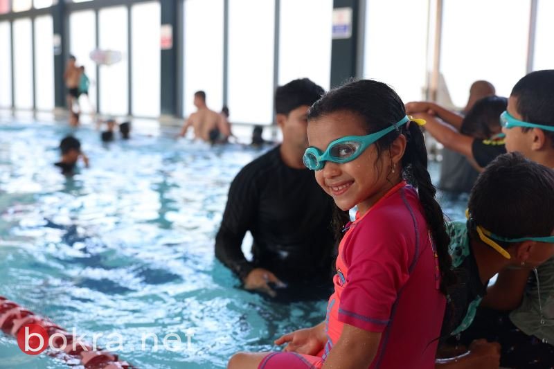 أكثر من 400 طفل في دورات سباحة تابعة للمركز الجماهيري رهط خلال العطلة الصيفية-19