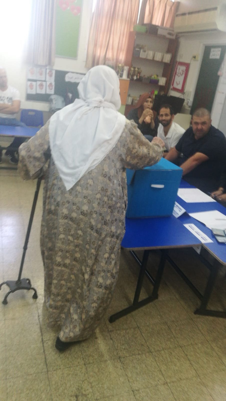 بالصور: اهالي ام الفحم يتوافدون على الصناديق للتصويت-4