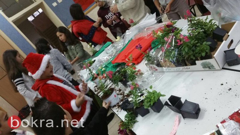 يوم الميلاد المــُتلألِئ في مدرسة الواصفيّة في النّاصرة -34