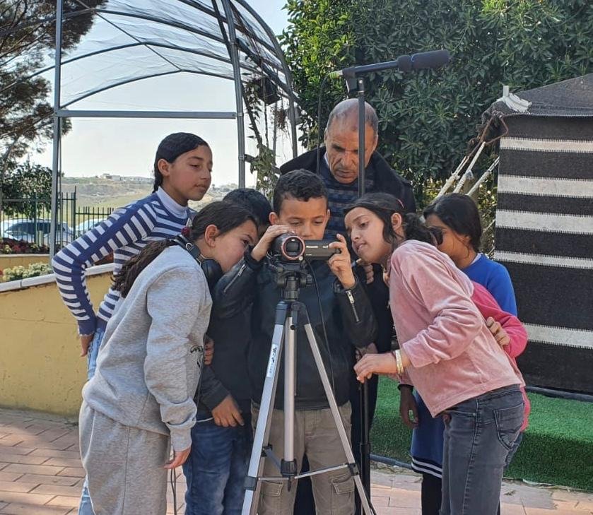 عرعرة النقب: مدرسة السلام المدرسة الابتدائية العربية الوحيدة المشاركة في مشروع "السينما الداعمة" في الجنوب-5