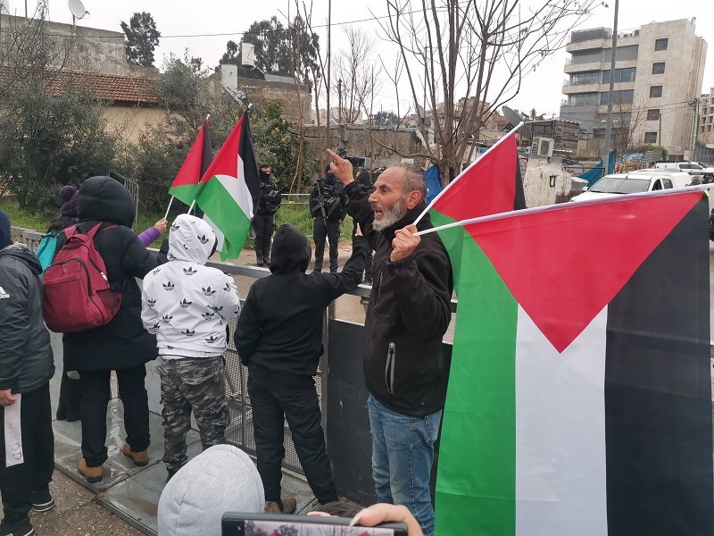 القدس: مظاهرة اسبوعية في الشيخ جراح-3