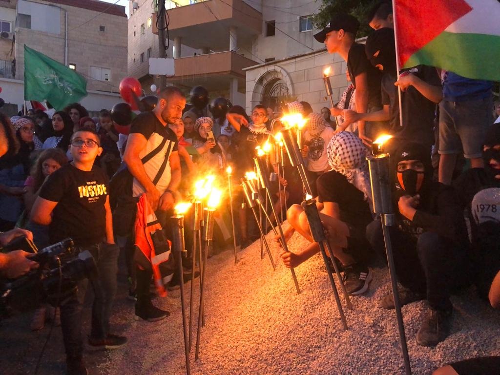 مباشر، ام الفحم: مشاركة واسعة وأنطلاق مسيرة المشاعل تضامنًا مع غزة والشيخ جراح-6