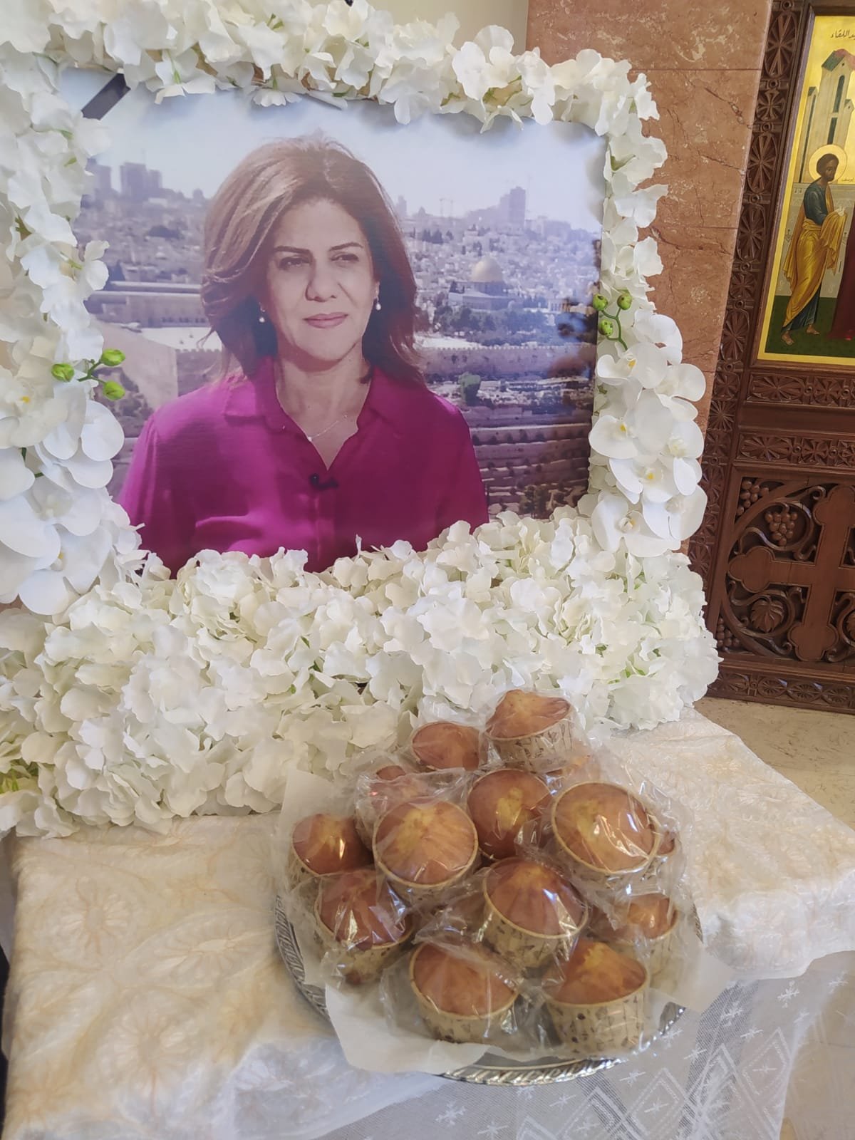 القدس: إقامة قداس وجناز الأربعين للشهيدة شيرين أبو عاقلة-1