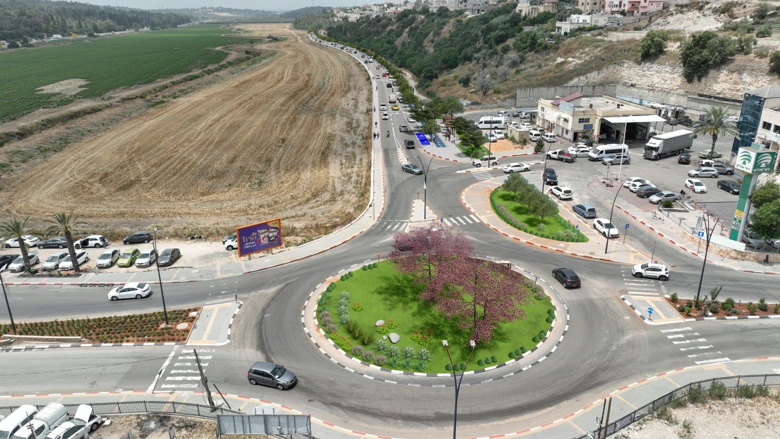 تطوير وتوسيع الشارع الغربي في مدخل كفرقرع بميزانية 22 مليون شيقل-2