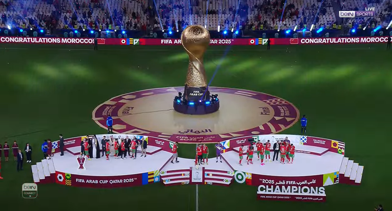 أسود الأطلس يتوجون بكأس العرب بعد فوز مثير على الأردن-2