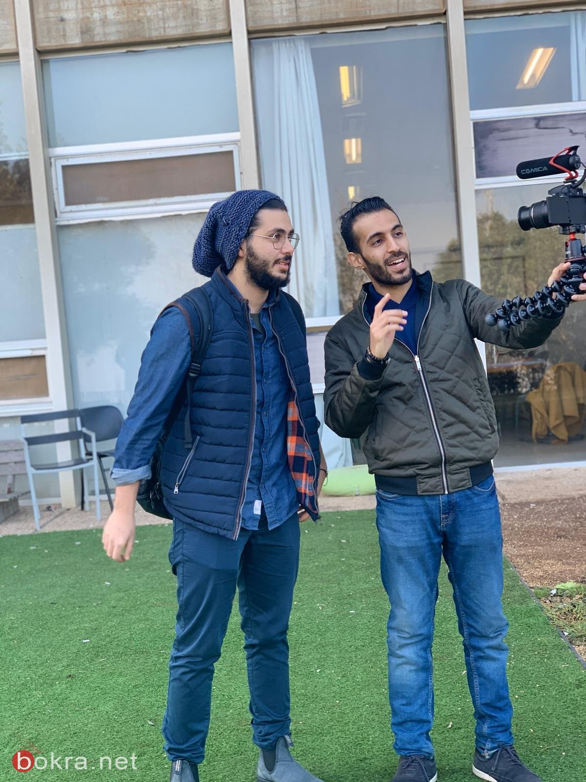 بدء الموسم الثاني من "قاعدين ع بنك"، شاهدوا لقاءنا مع طلاب جامعة حيفا-4