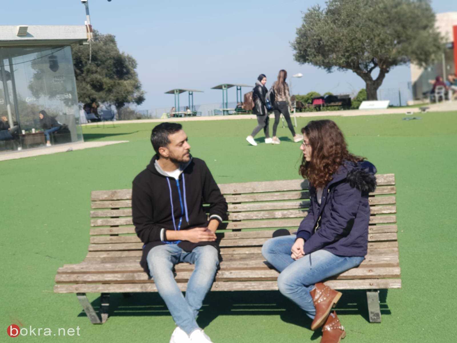 بدء الموسم الثاني من "قاعدين ع بنك"، شاهدوا لقاءنا مع طلاب جامعة حيفا-7
