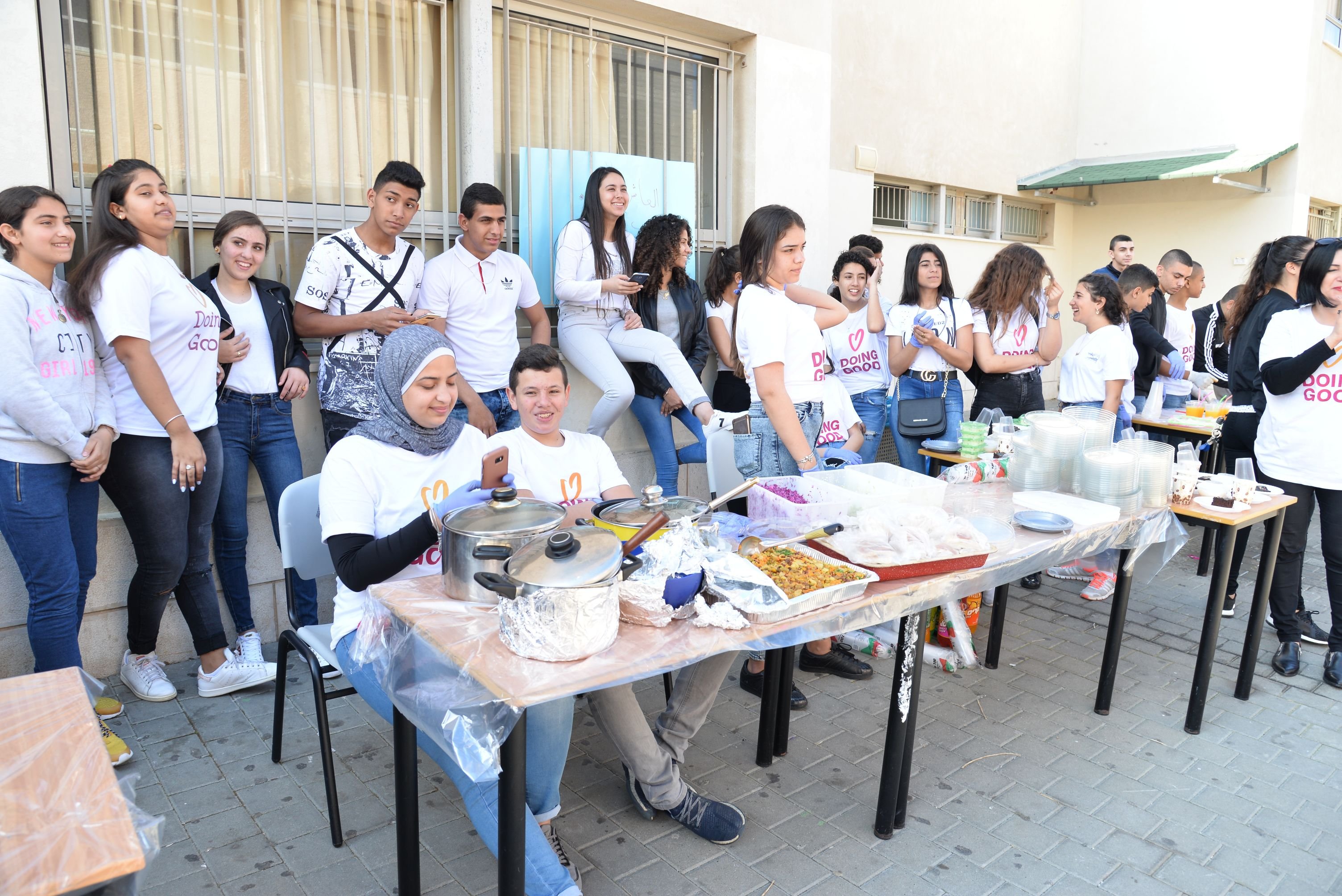 نجاح رائع ليوم الاعمال الخيرية في مدرسة أورط على أسم حلمي الشافعي عكا-7