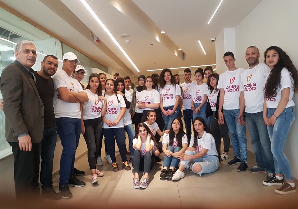 جمعية انماء في يوم الاعمال الخيرية في مدينة الناصرة -13