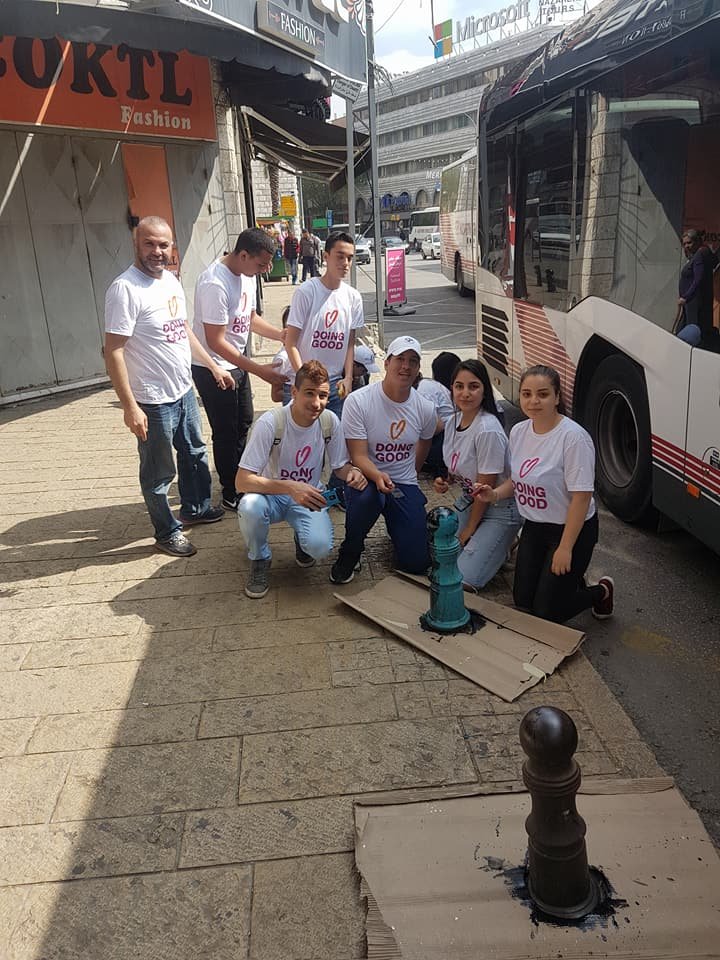 جمعية انماء في يوم الاعمال الخيرية في مدينة الناصرة -15