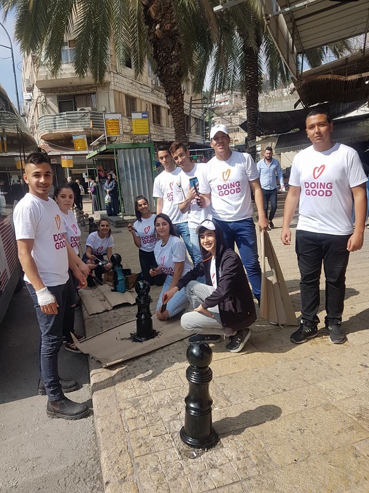 جمعية انماء في يوم الاعمال الخيرية في مدينة الناصرة -41
