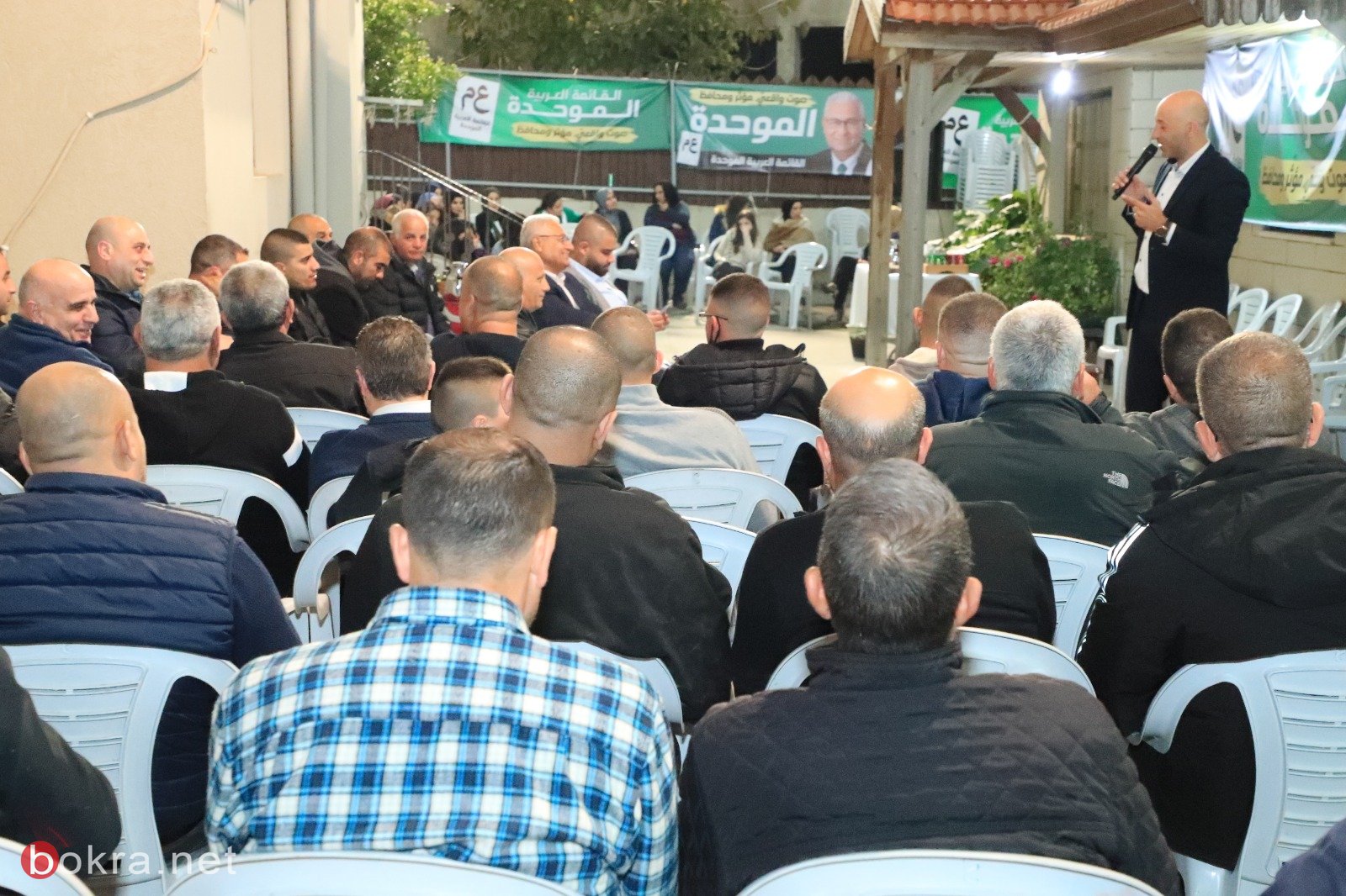 اجتماع انتخابي للموحدة في إكسال بمشاركة عضو المجلس المحلي باسل عبد الوهاب دراوشة-1