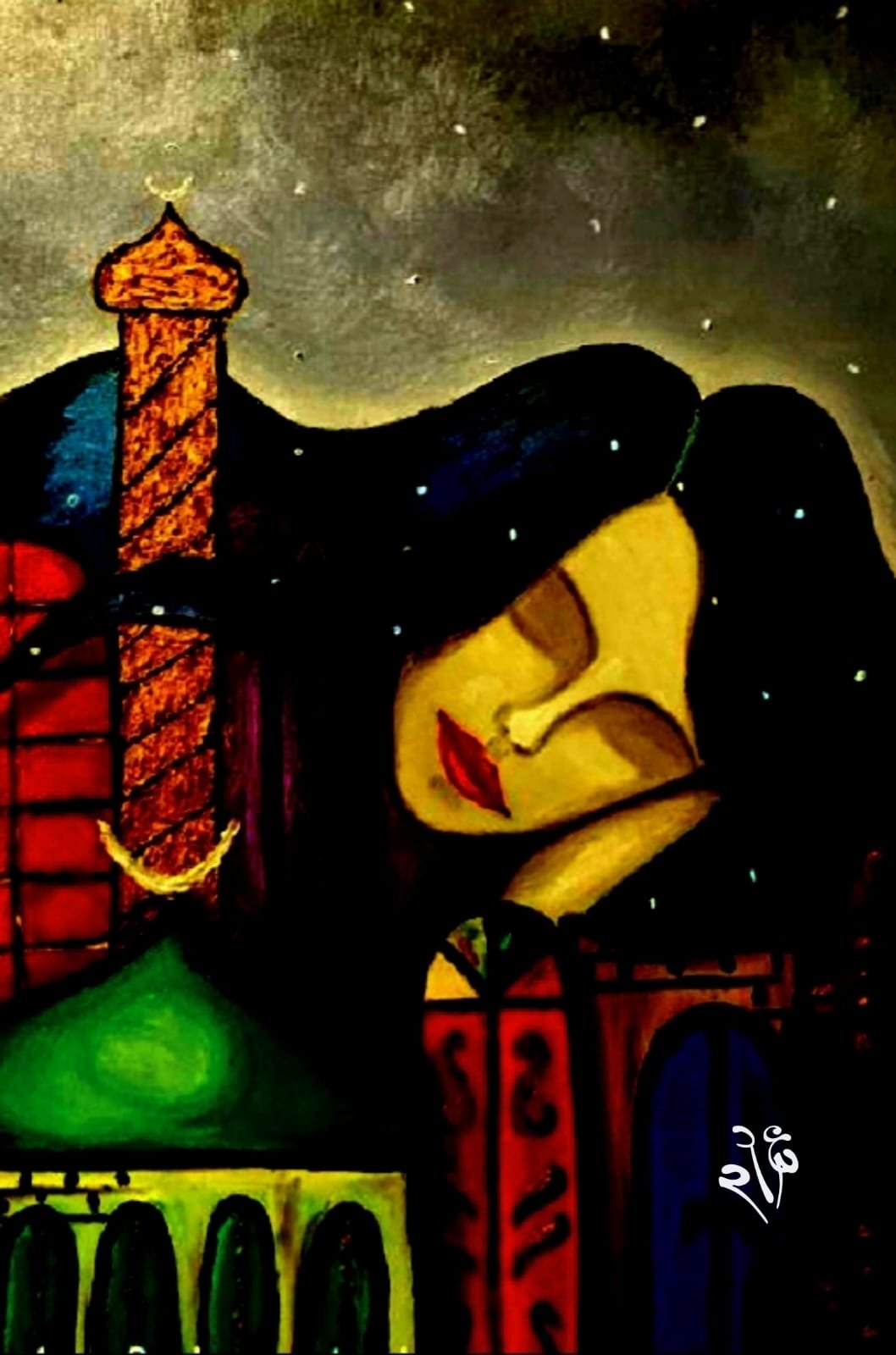 3 معارض تسلط الضوء على "المرأة" للفنان عماد مصاروة-3
