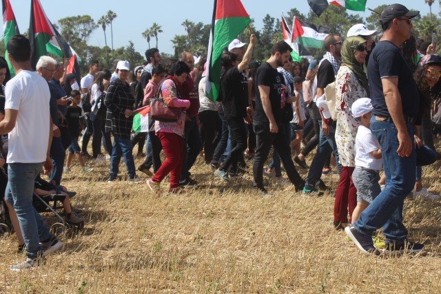 يهود متدينون يشاركون في مسيرة العودة الى عتليت ويطالبون بإيقاف الاحتلال-6