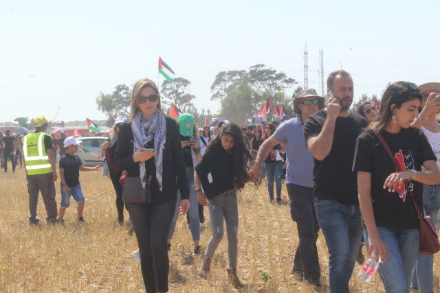 يهود متدينون يشاركون في مسيرة العودة الى عتليت ويطالبون بإيقاف الاحتلال-8