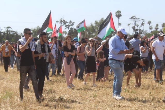 يهود متدينون يشاركون في مسيرة العودة الى عتليت ويطالبون بإيقاف الاحتلال-22