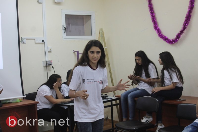 سخنين: اعدادية الحلان تستقبل طلاب من مدارس يهودية ضمن مشروع Tec4schools-39