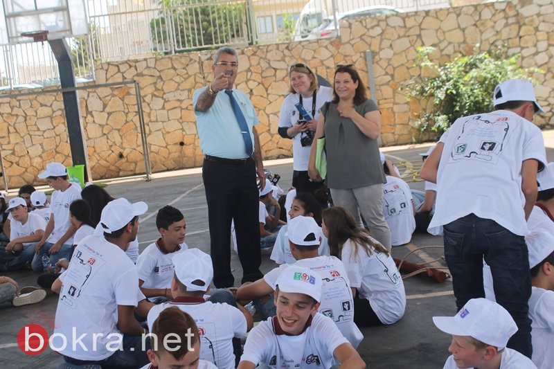 سخنين: اعدادية الحلان تستقبل طلاب من مدارس يهودية ضمن مشروع Tec4schools-46