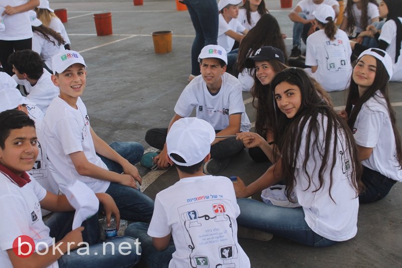 سخنين: اعدادية الحلان تستقبل طلاب من مدارس يهودية ضمن مشروع Tec4schools-78